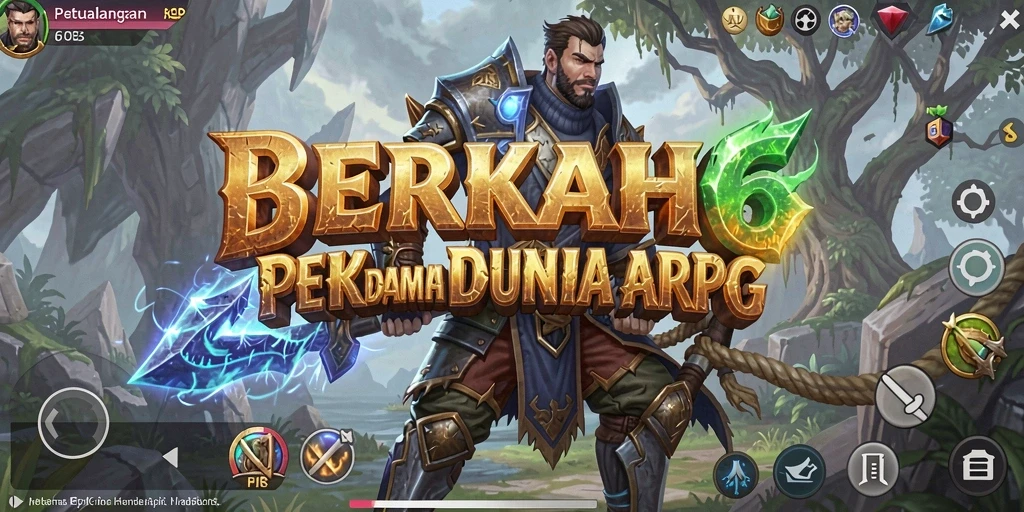Tangkapan layar gameplay <strong>BERKAH6</strong> menampilkan pertarungan seru dan grafis menakjubkan.
