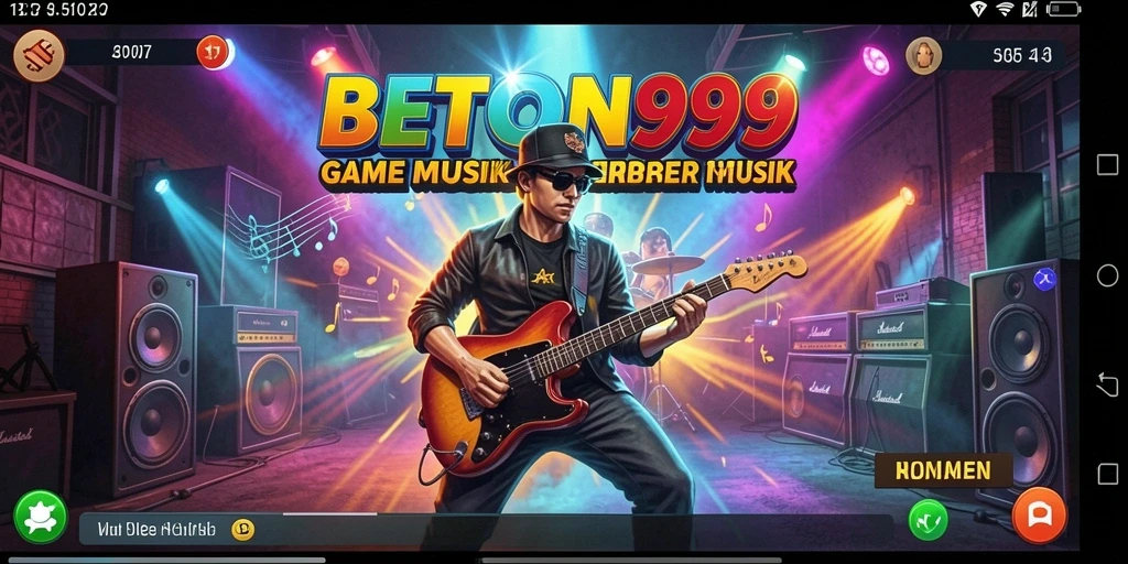 Gameplay BETON999 yang seru dengan musik yang menggugah semangat.