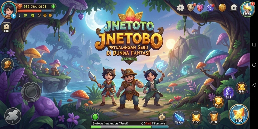 Gameplay menantang dan penuh warna di JNETOTO.