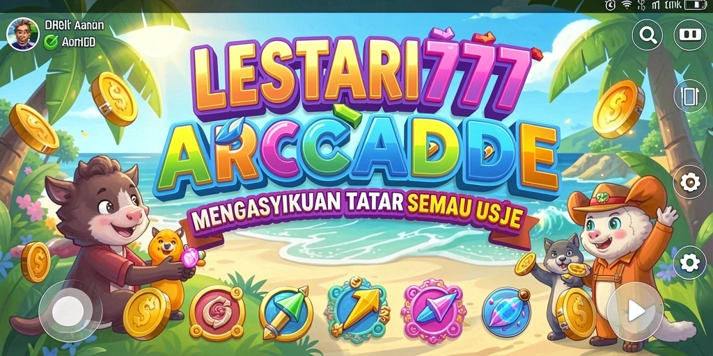 Tampilan gameplay LESTARI777 yang penuh warna dan menarik
