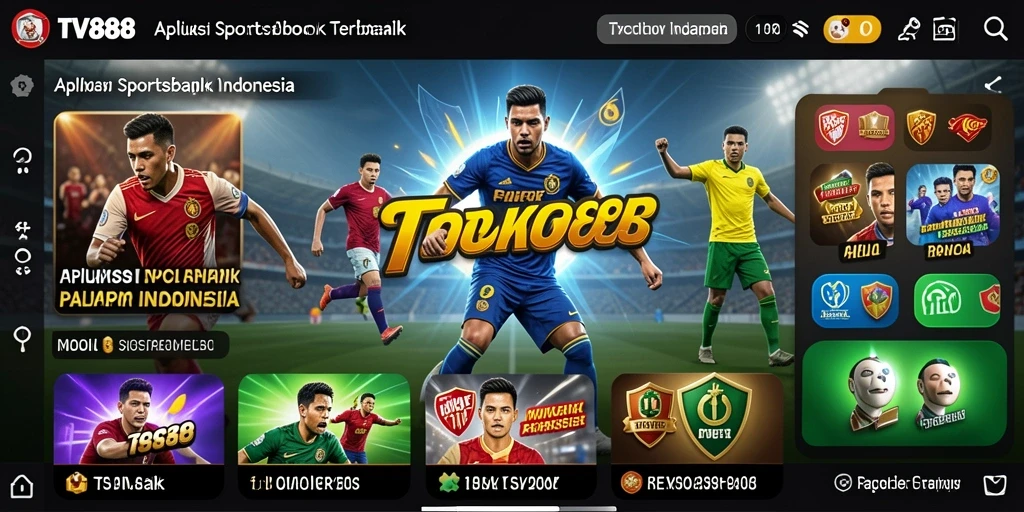 Tampilan menarik saat melakukan taruhan pada TV888.